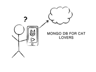 MONGO DB FOR CAT
LOVERS
 