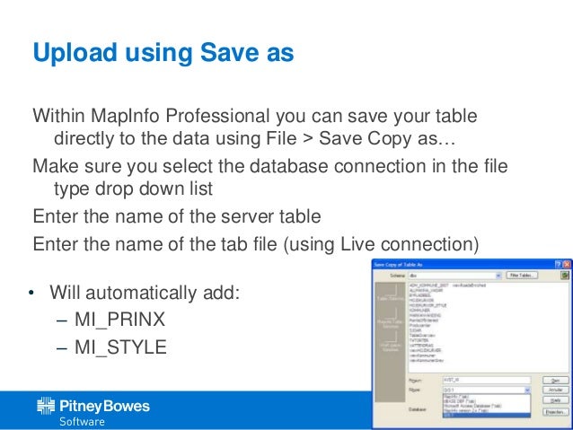 Muguki Session On Mapinfo Professional 11 And Sql Server 2008