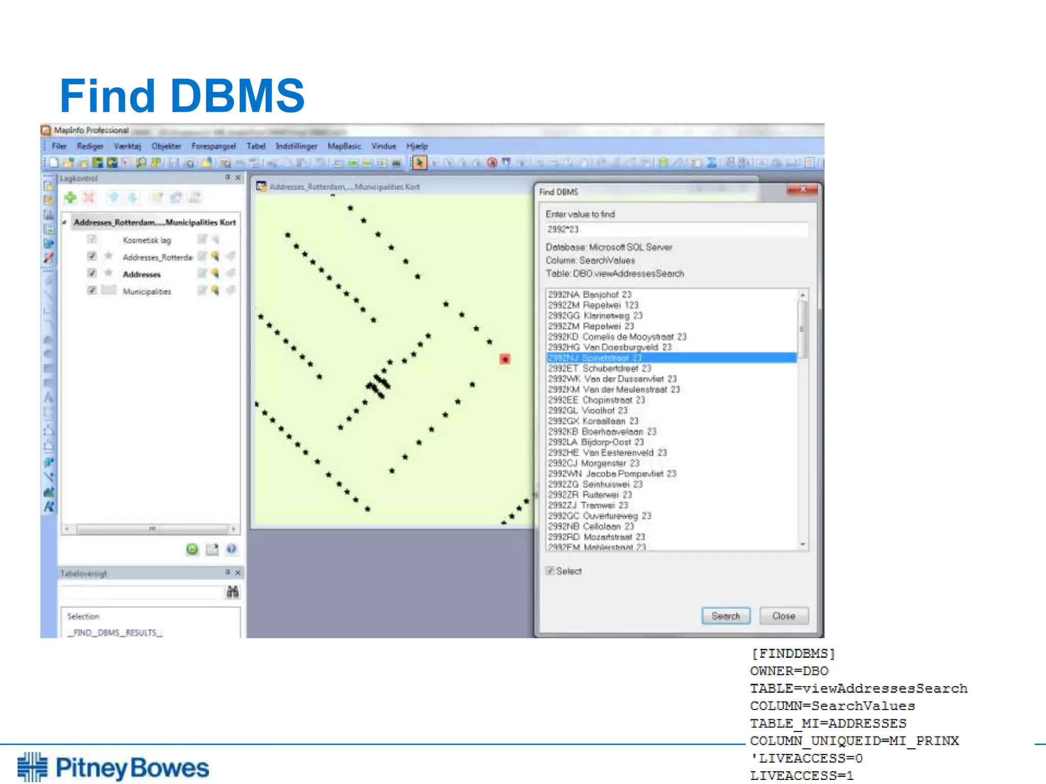 Every connection is a new opportunity™
Find DBMS
 