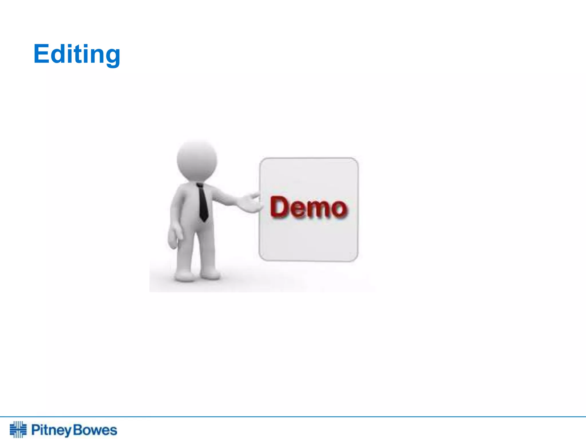 Every connection is a new opportunity™
Editing
 