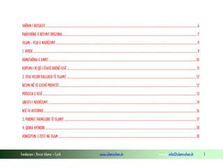 SHËNIM I BOTUESIT......................................................................................................................................................................................................... 6
PARATHËNIE E BOTIMIT ORIGJINAL.................................................................................................................................................................................. 7
ISLAMI - FEJA E NJERËZIMIT ........................................................................................................................................................................................... 9
1. HYRJE ......................................................................................................................................................................................................................... 9
DOMETHËNIA E EMRIT ....................................................................................................................................................................................................10
KUPTIMI I RI QË I ËSHTË DHËNË FESË............................................................................................................................................................................ 11
2. DISA VEÇORI DALLUESE TË ISLAMIT ............................................................................................................................................................................12
BESIMI NË TË GJITHË PROFETËT......................................................................................................................................................................................12
PËRSOSJA E FESË............................................................................................................................................................................................................13
UNITETI I NJERËZIMIT ....................................................................................................................................................................................................14
NJË FE HISTORIKE ..........................................................................................................................................................................................................16
3. PARIMET THEMELORE TË ISLAMIT ...............................................................................................................................................................................17
4. QENIA HYJNORE ........................................................................................................................................................................................................18
KONCEPTIMI I ZOTIT NE ISLAM .......................................................................................................................................................................................18

Fondacioni i Rinisë Islame — Cyrih

www.islamischen.ch

e-mail: info@islamischen.ch

3

 