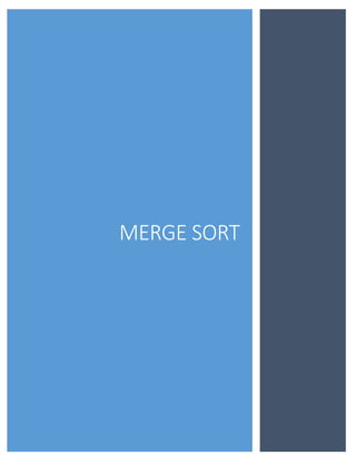 MERGE SORT