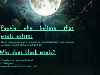 Black magic presentation | PPT