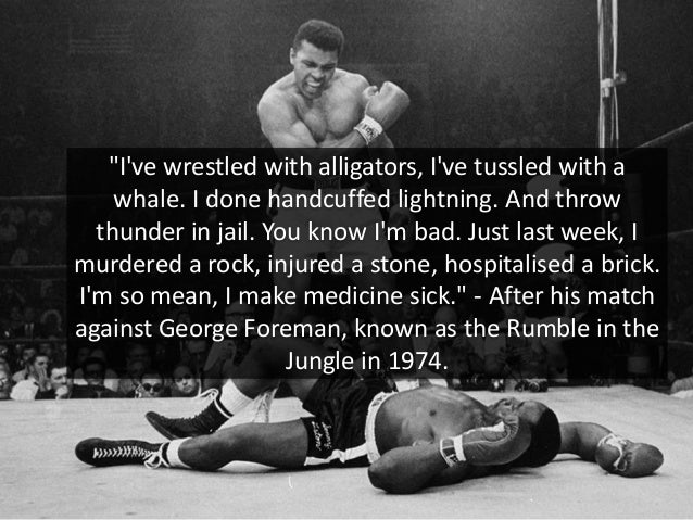 Muhammad Ali Inspirational Quotes on Success and Racism