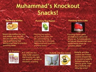 Cookies Muhammad Muhammad ali power point | PPT