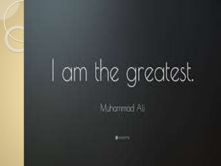 Muhammad ali presentation