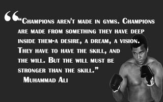 Muhammad ali sayings | PPTX