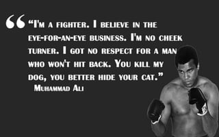 Muhammad ali sayings | PPTX