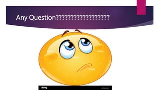 Any Question??????????????????
 