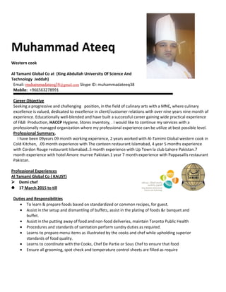 Muhammad ateeq | PDF