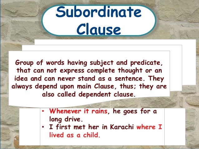 phrase sentence and clause