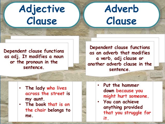 phrase sentence and clause