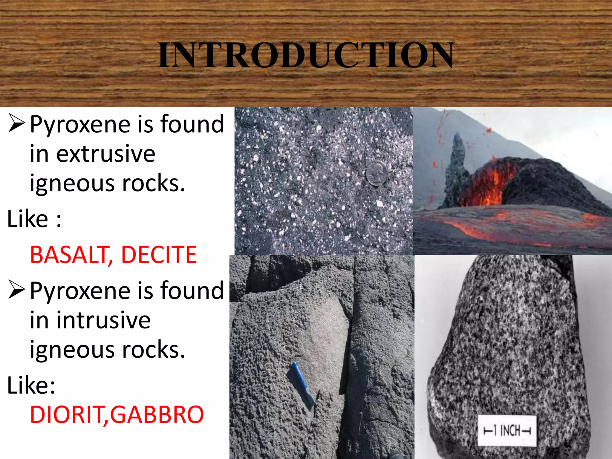 PYROXENE GROUP OF MINERALS | PPTX