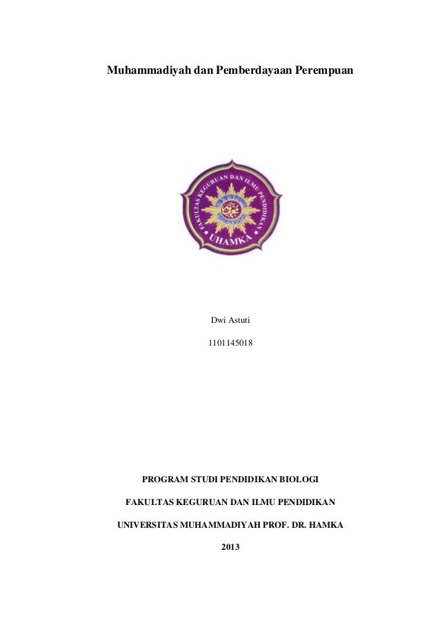 Muhammadiyah Dan Pemberdayaan Perempuan