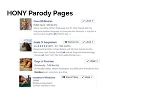 HONY Parody Pages
 