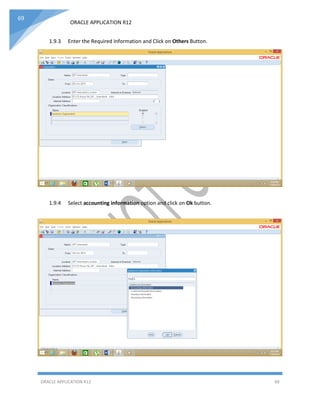 Oracle Inventory Complete Implementation Setups. | PDF