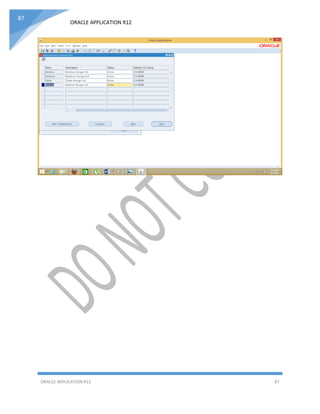 Oracle Inventory Complete Implementation Setups. | PDF