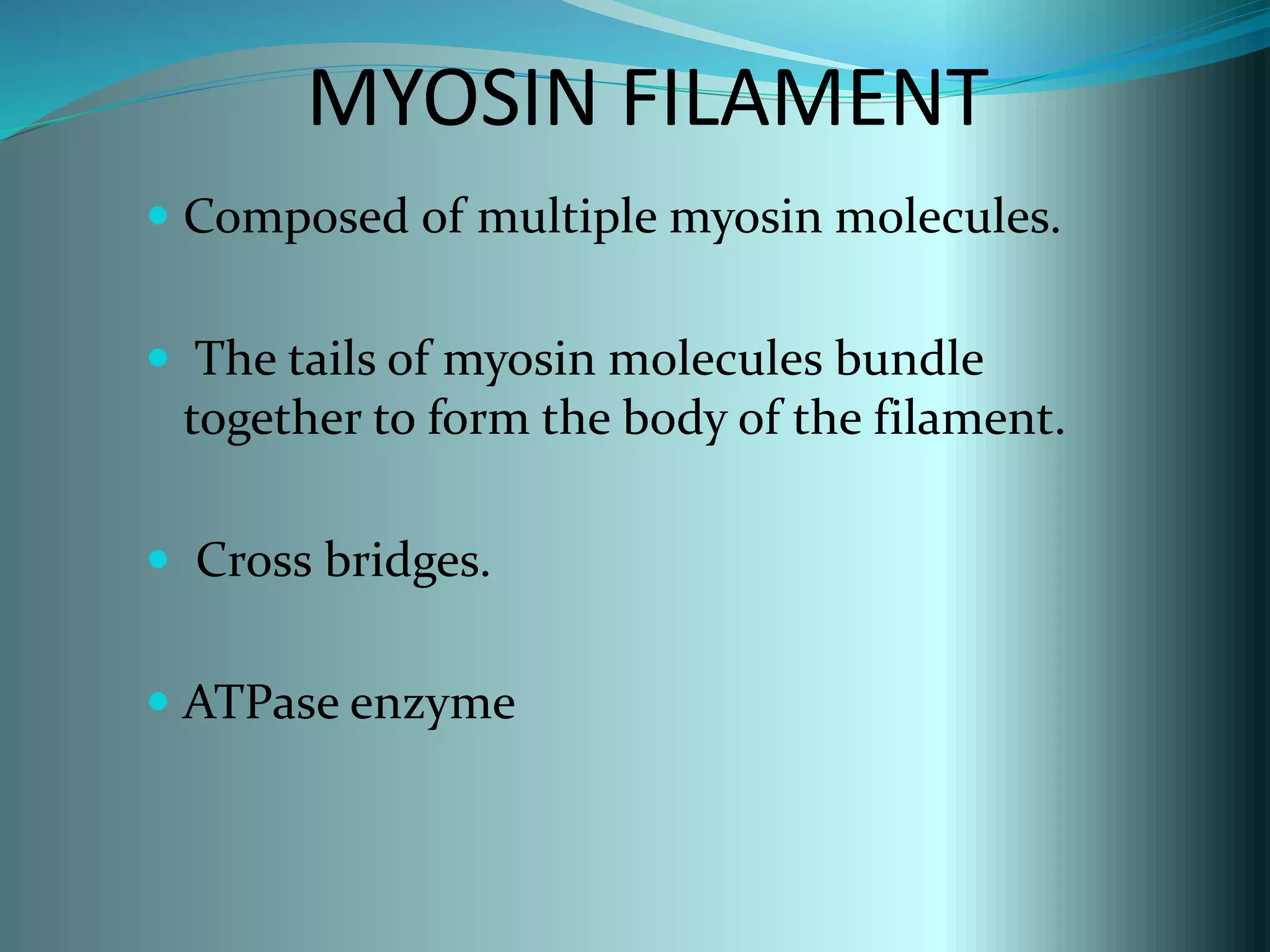 actin and myosin interaction | PPTX