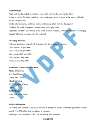 Muhammad Rahil 6495 Muhammad rahil presentations dry vegetable business plan03336439776 | DOCX