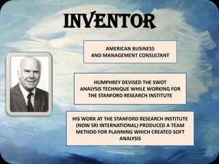 SWOT ANYLISIS | PPTX