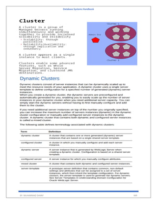 Database Systems Handbook
BY: MUHAMMAD SHARIF 449
 
