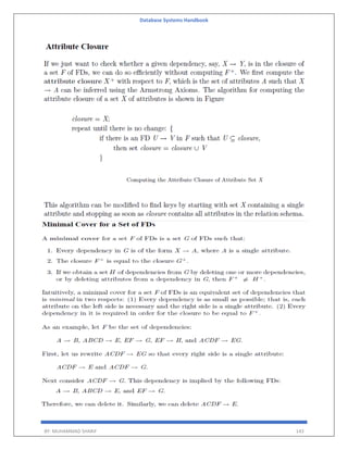 Database Systems Handbook
BY: MUHAMMAD SHARIF 143
 