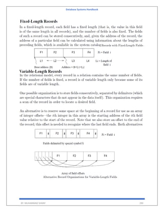 Database Systems Handbook
BY: MUHAMMAD SHARIF 290
 