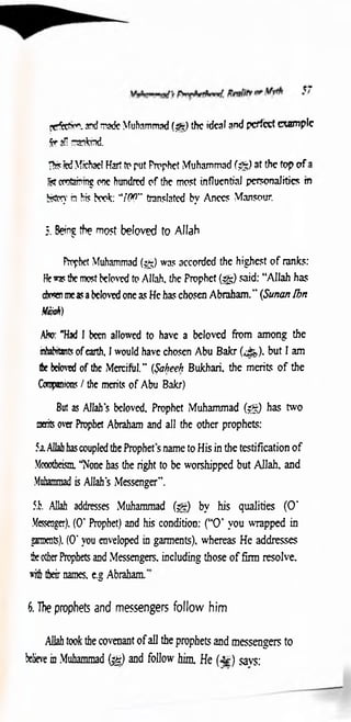 Muhammad Gg Muhammads prophethood reality or myth by abdur radhi muhammad abdul ...