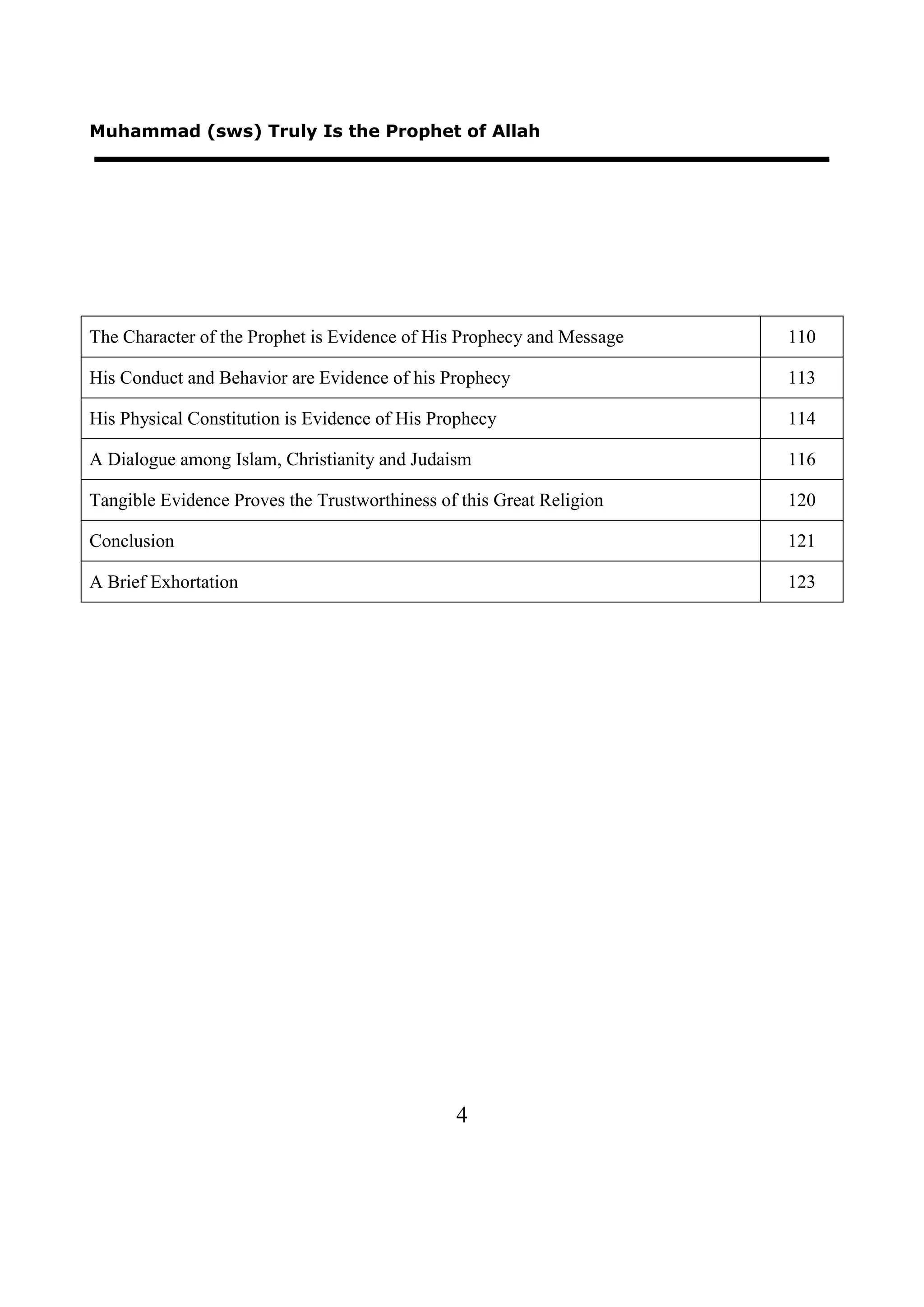 Muhammad (sws) Truly Is the Prophet of Allah | PDF