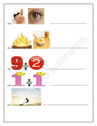Idioms, Muhavare, मुहावरे (चित्रात्मक शैली में) | PDF