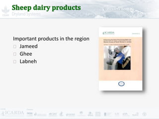 Improving livestock production  in Jordan 