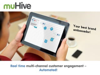 Real time multi-channel customer engagement –
Automated!
 