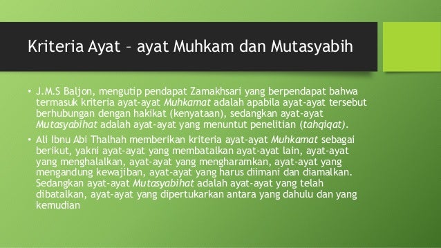 ILMU MUHKAM DAN MUTASYABIH EPUB ILMU MUHKAM DAN MUTASYABIH EPUB
