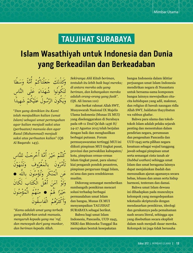 ISLAM WASATHIYAH PDF