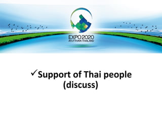 Support of Thai people
      (discuss)
 