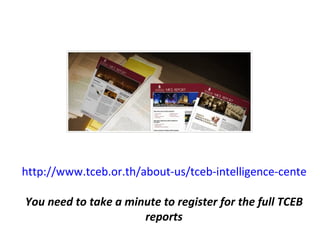 http://www.tceb.or.th/about-us/tceb-intelligence-center/m

You need to take a minute to register for the full TCEB
                      reports
 
