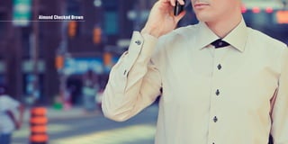 Almond Checked Brown
 