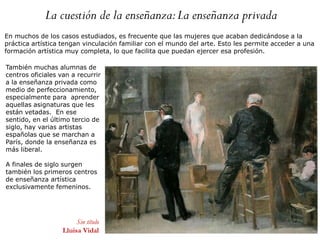 Charla "La mujer y el arte en el siglo XIX" | PDF
