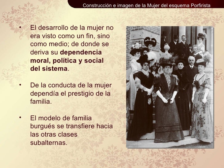 Mujeres en el porfiriato