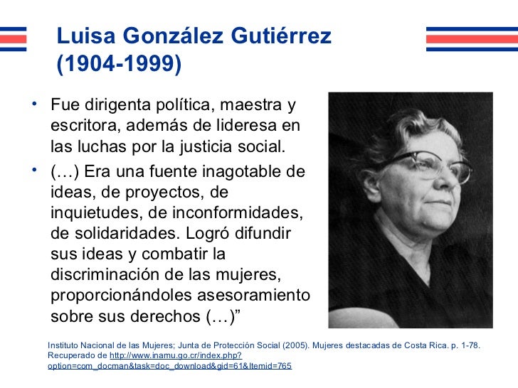Resultado de imagen para luisa gonzÃ¡lez gutierrez