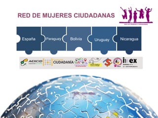 RED DE MUJERES CIUDADANAS
BoliviaEspaña UruguayParaguay Nicaragua
 