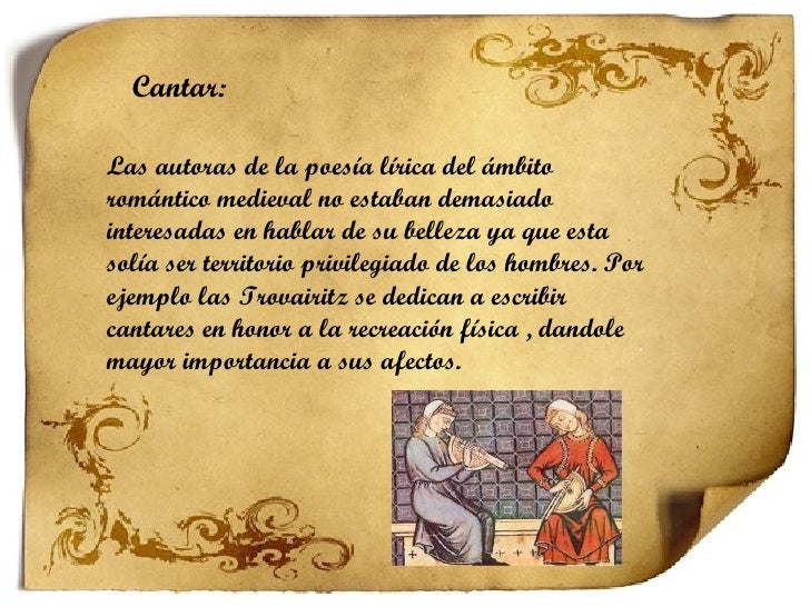 La mujer en la literatura medieval