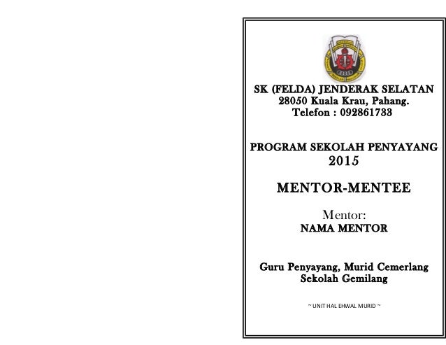 Contoh Buku Program Mentor Mentee Virtual Design Sprint Originally In