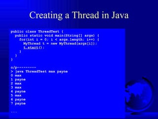 Threads in java | PPT