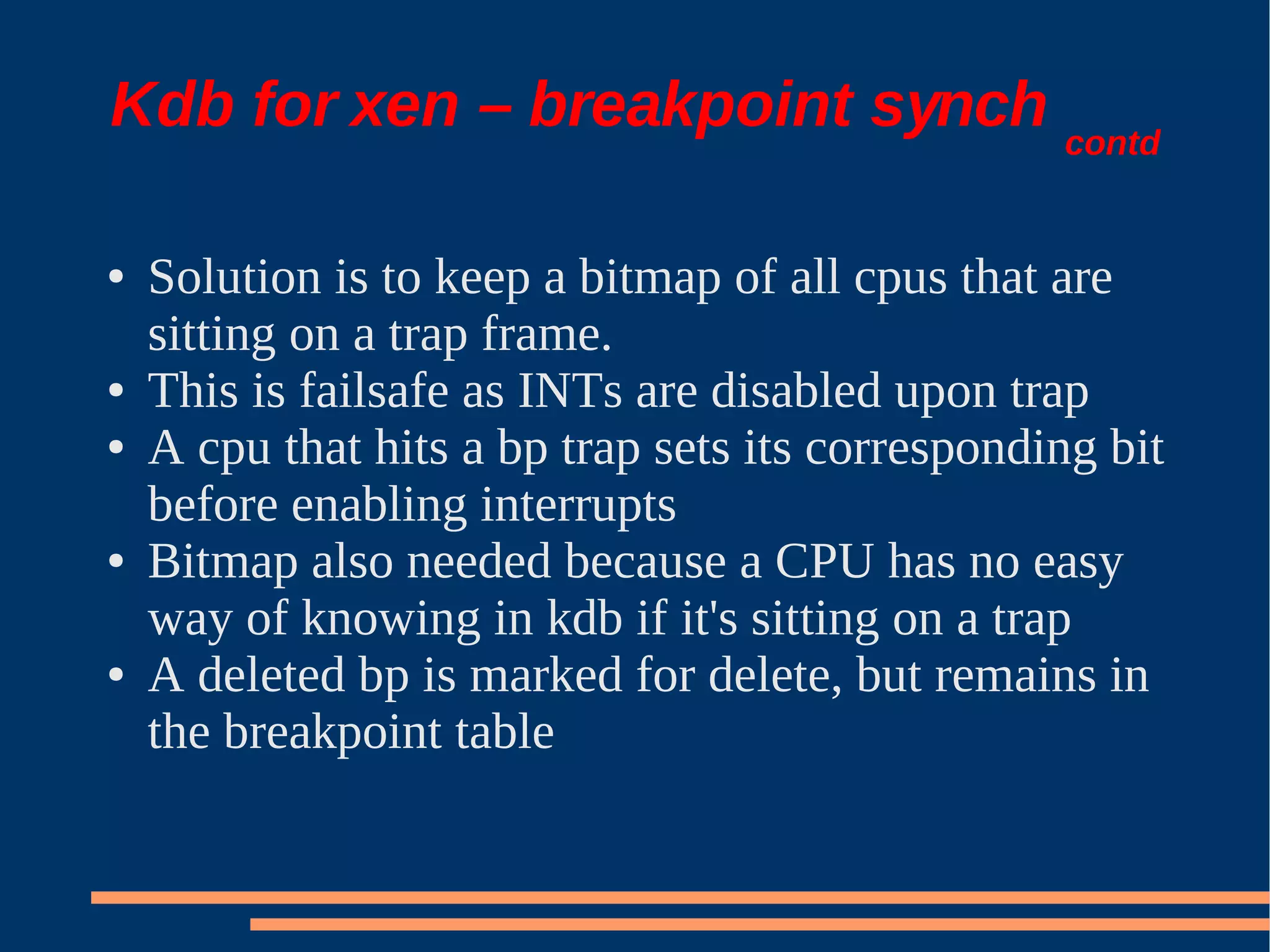 XS Boston 2008 Debugging Xen