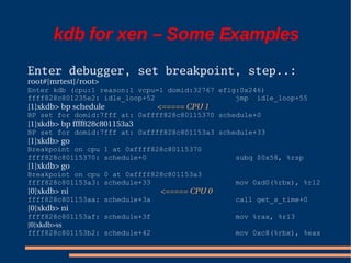 XS Boston 2008 Debugging Xen