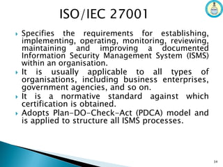 National Critical Information Infrastructure Protection Centre (NCIIPC): Role and Responisbilities Slide 34