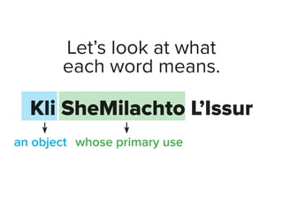 Muktzeh slide set 1 PPT