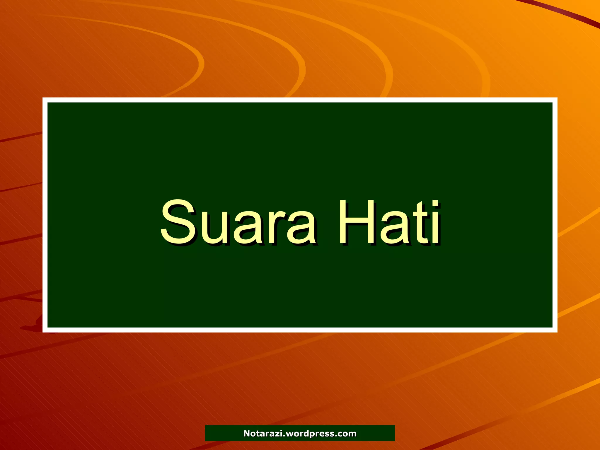 Suara Hati 