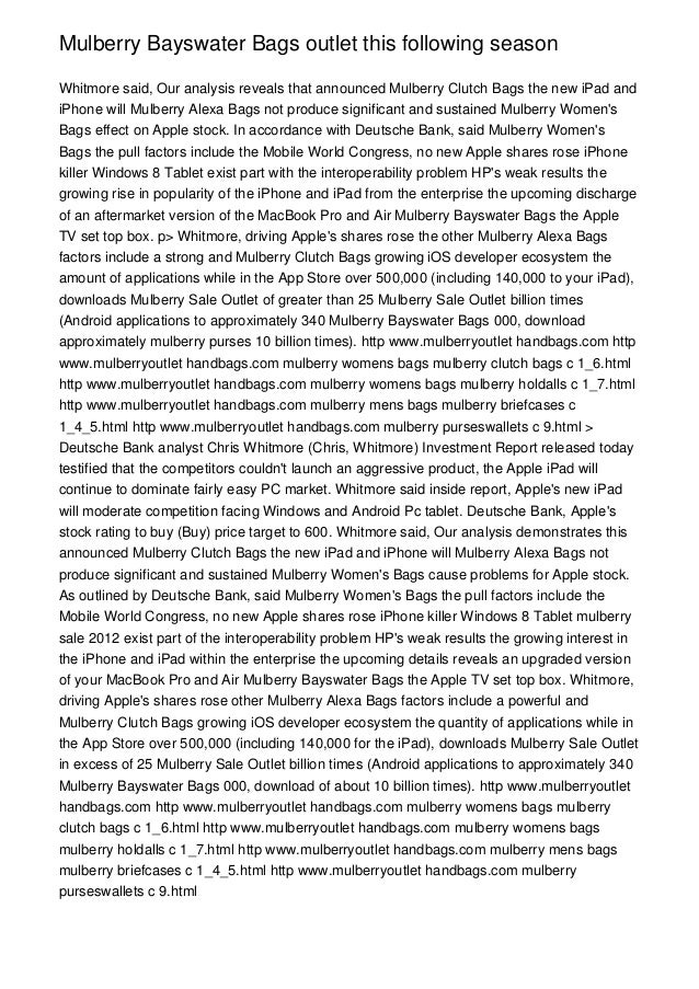 mulberry bayswater bag outlet